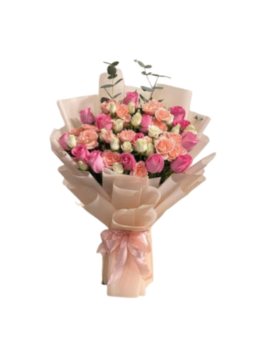 Ramo con Rosas y Mini Rosas