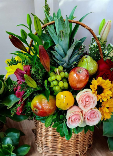 Canasto Primaveral con Frutas