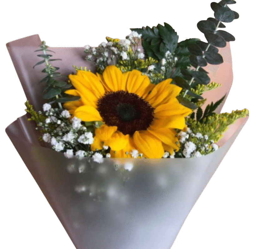 Ramo Girasol con Follaje