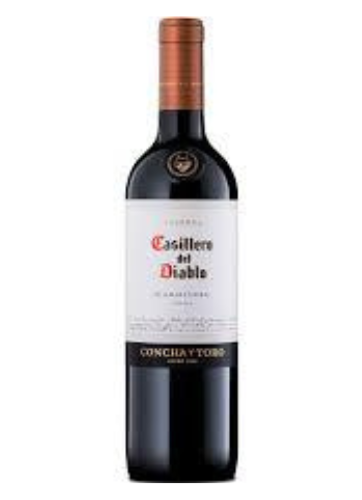 Vino Casillero del Diablo 750cc