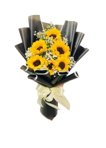 Ramo de 6 Girasoles Premium