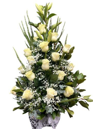 Arrimo 20 Rosas y Lilium