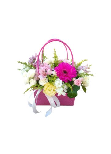 Cartera Flores Tonos Surtidos