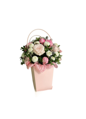 Cartera Flores Sutil