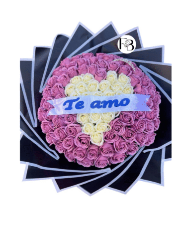 buchón Corazón de Rosas de Jabón