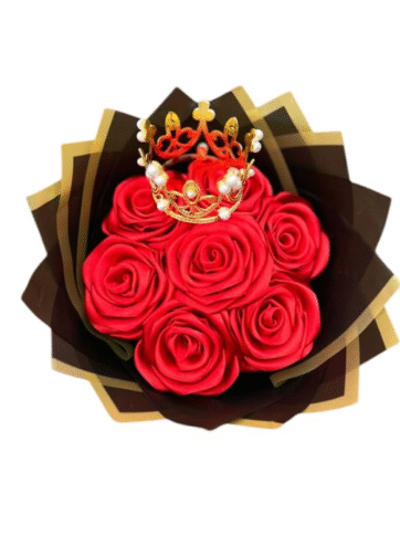 Ramo de Rosas de Jabón Rojas con Encanto