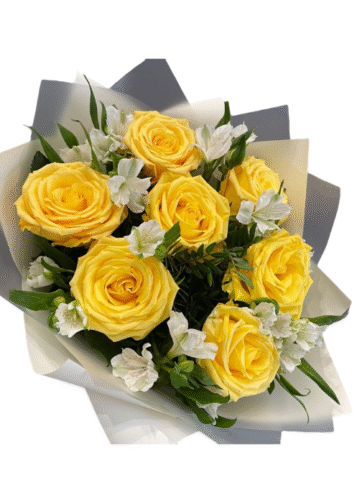 Ramo Rosas Amarillas Premium