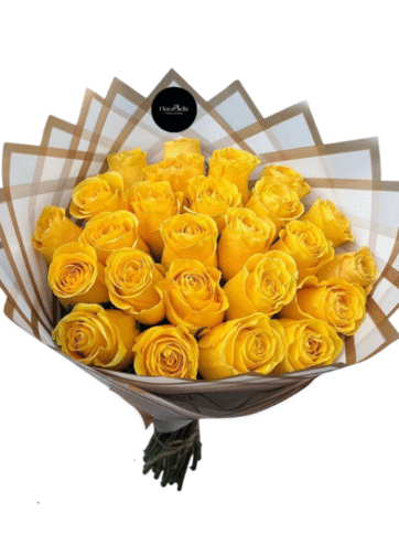 Ramo de 24 Rosas Amarillas